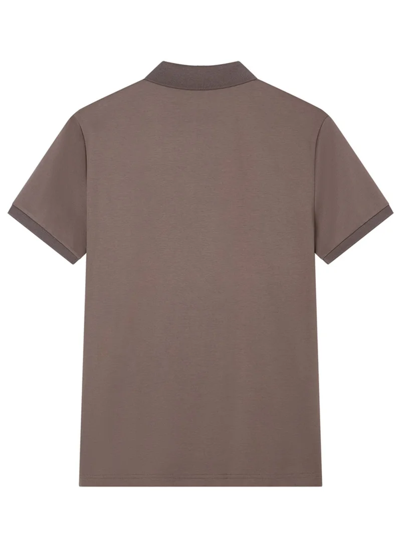 GIORDANO  Men’s Slim Fit Liquid Touch Cotton Interlock Polo for Men | Best Price UAE